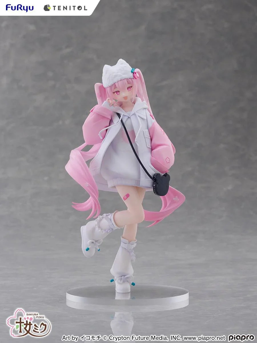 [FuRyu] Tenitol Petit: Hatsune Miku - Sakura Miku (Cool Style Ver.) (Pre-Order) FuRyu