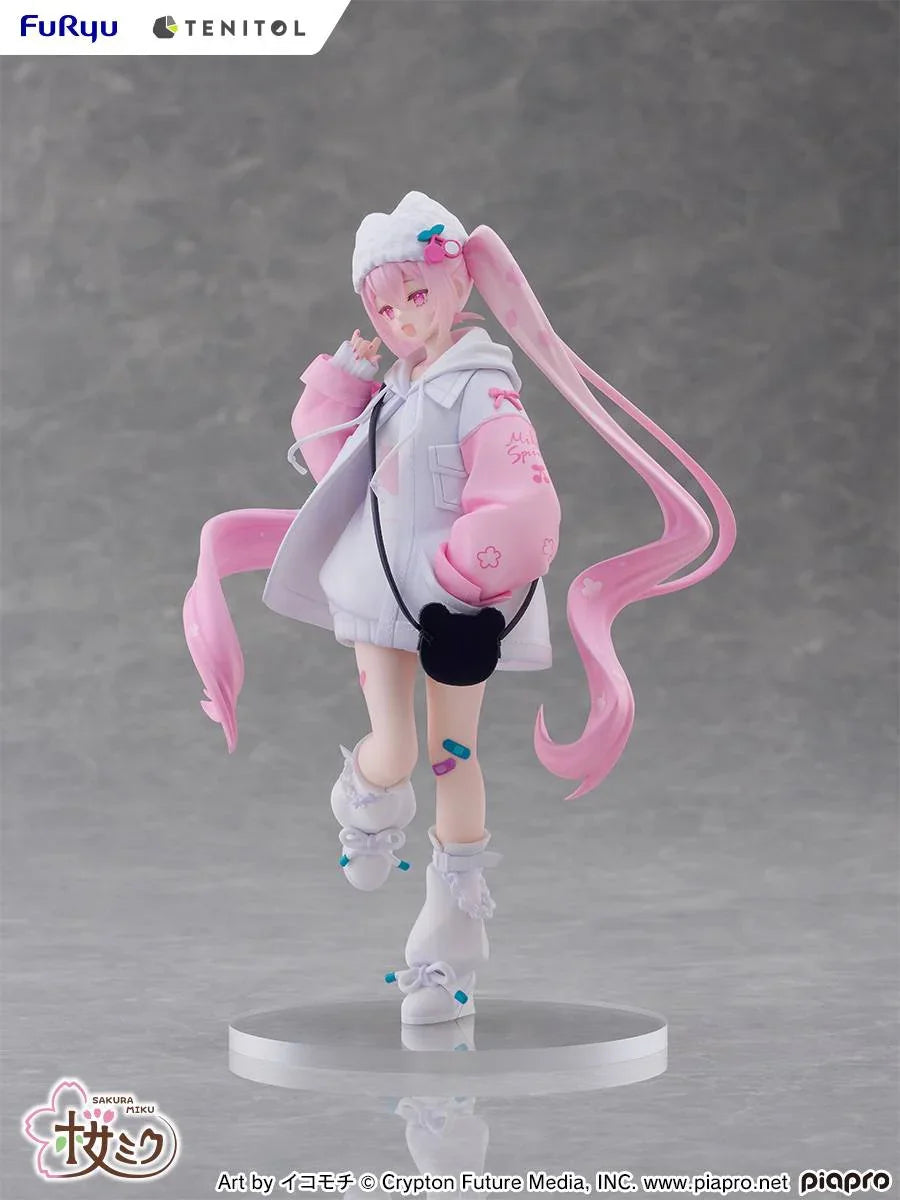 [FuRyu] Tenitol Petit: Hatsune Miku - Sakura Miku (Cool Style Ver.) (Pre-Order) FuRyu
