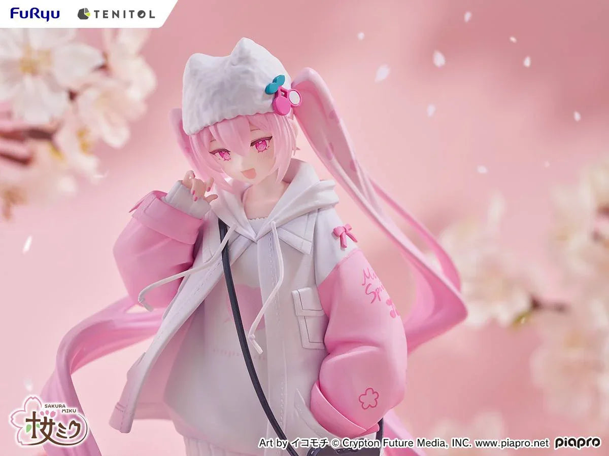 [FuRyu] Tenitol Petit: Hatsune Miku - Sakura Miku (Cool Style Ver.) (Pre-Order) FuRyu
