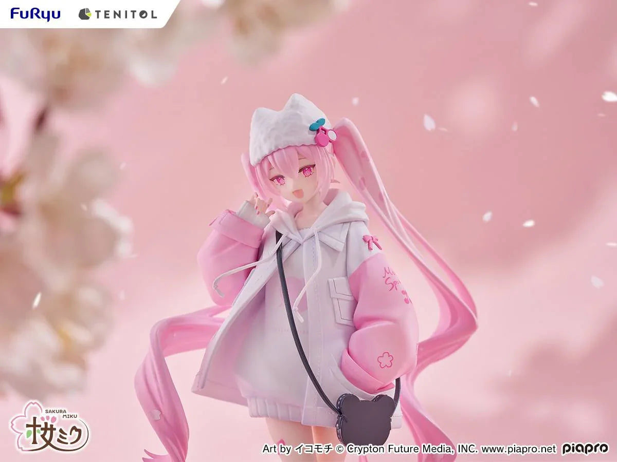 [FuRyu] Tenitol Petit: Hatsune Miku - Sakura Miku (Cool Style Ver.) (Pre-Order) FuRyu