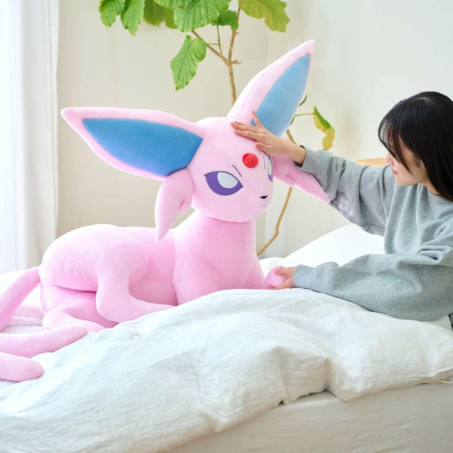 Pokémon: Life-Size Plush - Espeon (Lying Down Ver.) (Limited Edition) [The Pokémon Company] - AnisoftPH