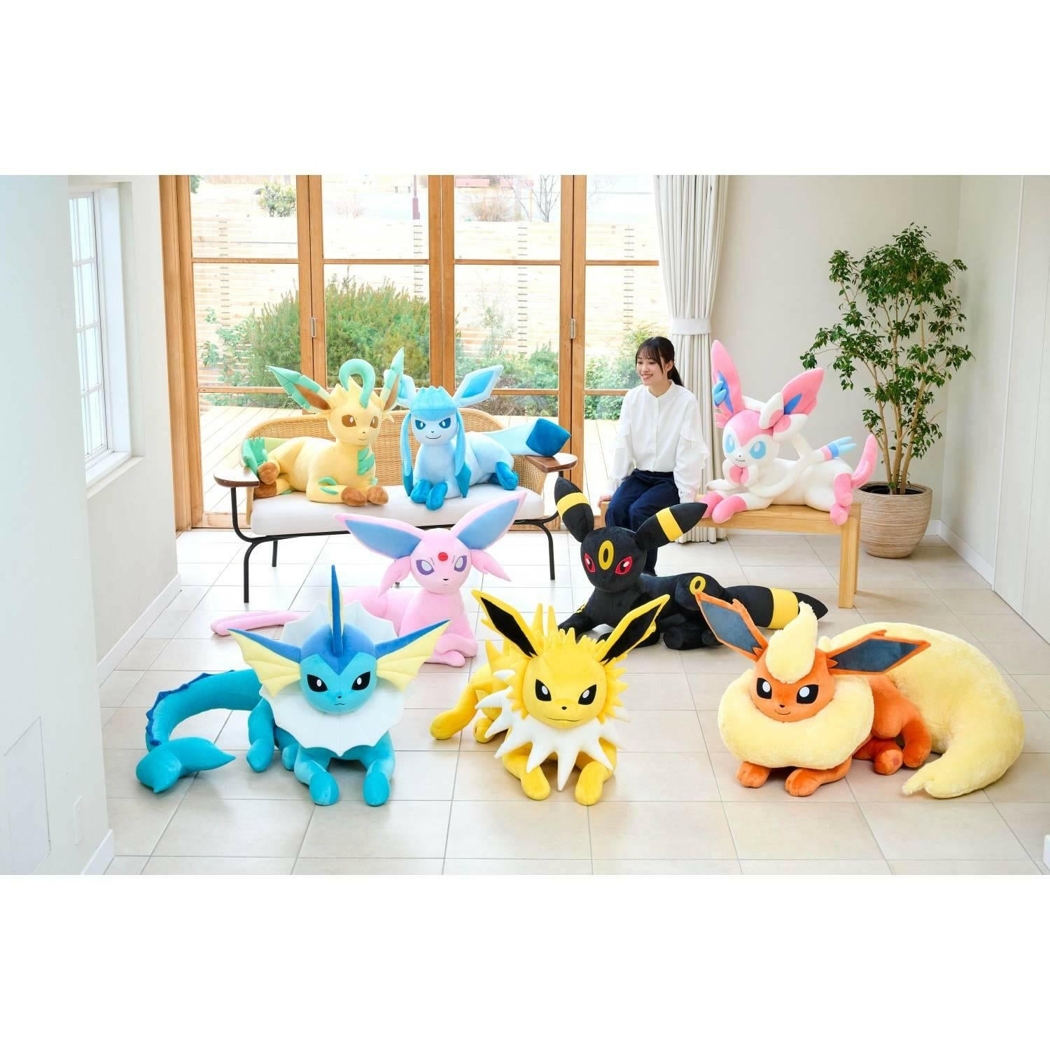 Pokémon: Life-Size Plush - Espeon (Lying Down Ver.) (Limited Edition) [The Pokémon Company] - AnisoftPH