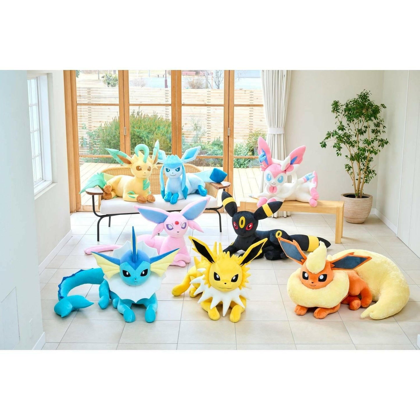 Pokemon: Life-size Plush - Vaporeon lying down (Limited Edition) [The Pokémon Company] - AnisoftPH