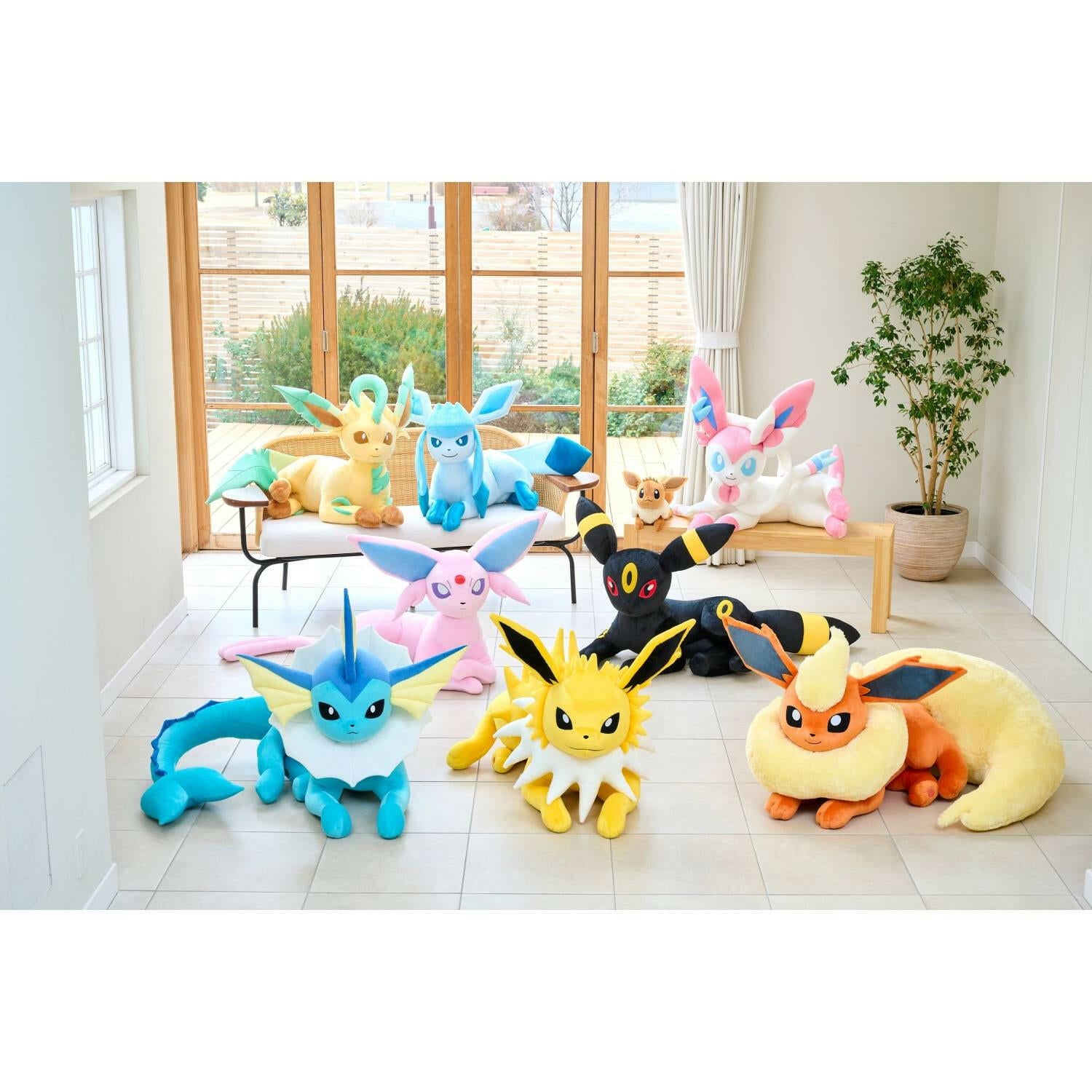 [The Pokémon Company] Pokémon: Life-Size Plush - Leafeon (Lying Down Ver.) (Limited Edition) (Pre-Order) - AnisoftPH