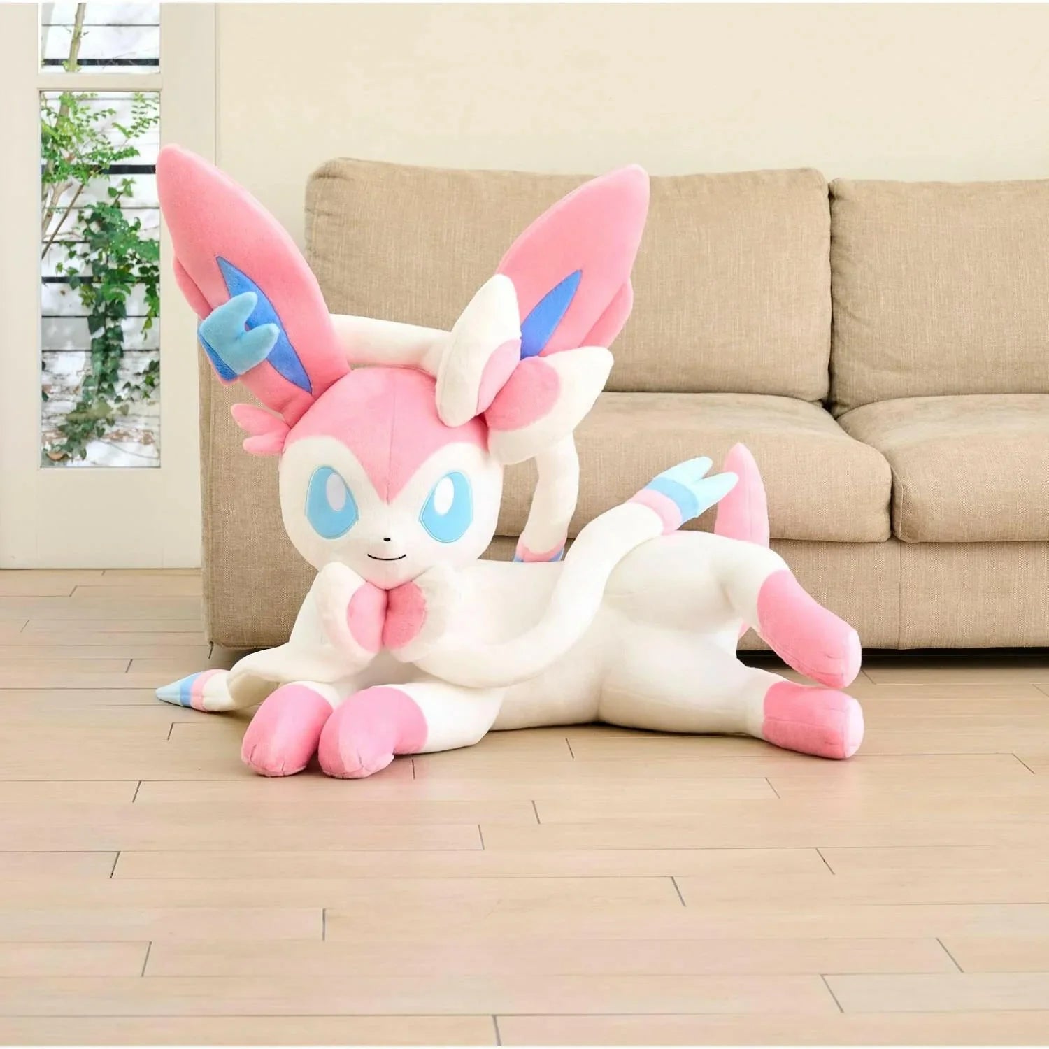 [The Pokémon Company] Pokémon: Life-Size Plush - Sylveon (Lying Down Ver.) (Limited Edition) (Pre-Order) - AnisoftPH