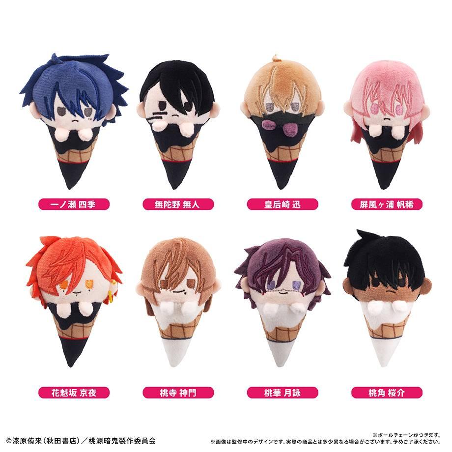 [Tapioca] Tougen Anki: Ice Cream Tapinui - Plush Mascot Collection (8 Packs Box) (Pre-Order) - AnisoftPH