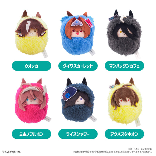[Tapioca] Uma Musume Cinderella Gray: Kurumi Tapinui Plush Mascot Collection Vol.2 (6 Packs Box) (Pre-Order)