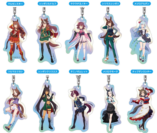 [HasePro] Uma Musume: Pretty Derby - Aurora Keychain E Box (10 Packs Box) (Pre-Order)