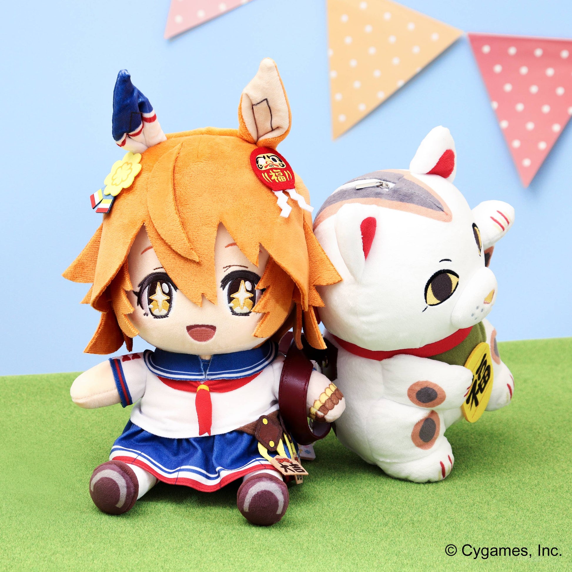 Uma Musume Pretty Derby: Matikanetannhauser & Miss Nya Plush Pouch | Movic (Pre-Order) Movic