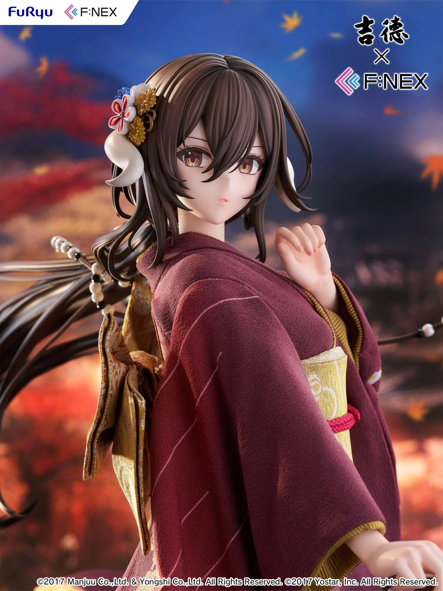 [FuRyu /Yoshitoku] Yoshitoku x F:NEX : Azur Lane - Mikasa (Beauty In Indigo Ver.) 1/4 (Pre-Order) - AnisoftPH